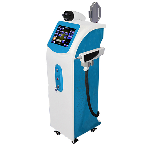 E-light IPL laser SHR RF nd yag laser tattoo removal multifunction machine