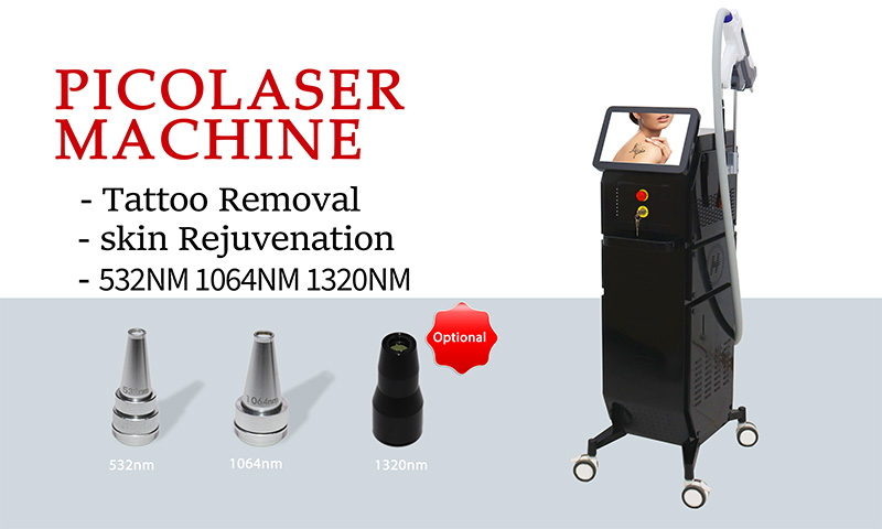 FDA ND YAG Laser Tattoo Removal Black Doll Machine