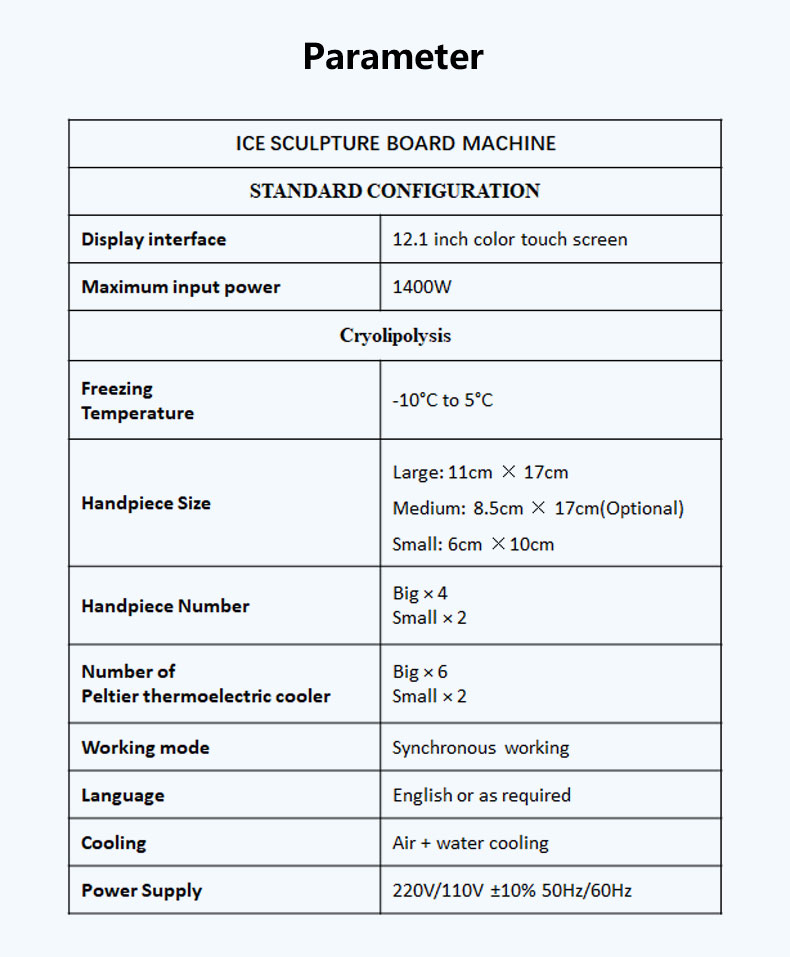 Frozen Board Slimming Machine