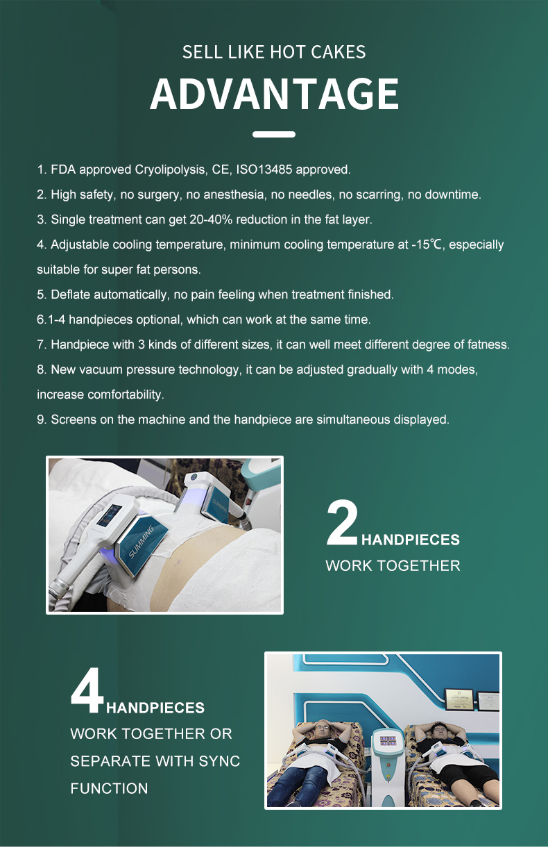 Cryolipolysis Slimming Machine