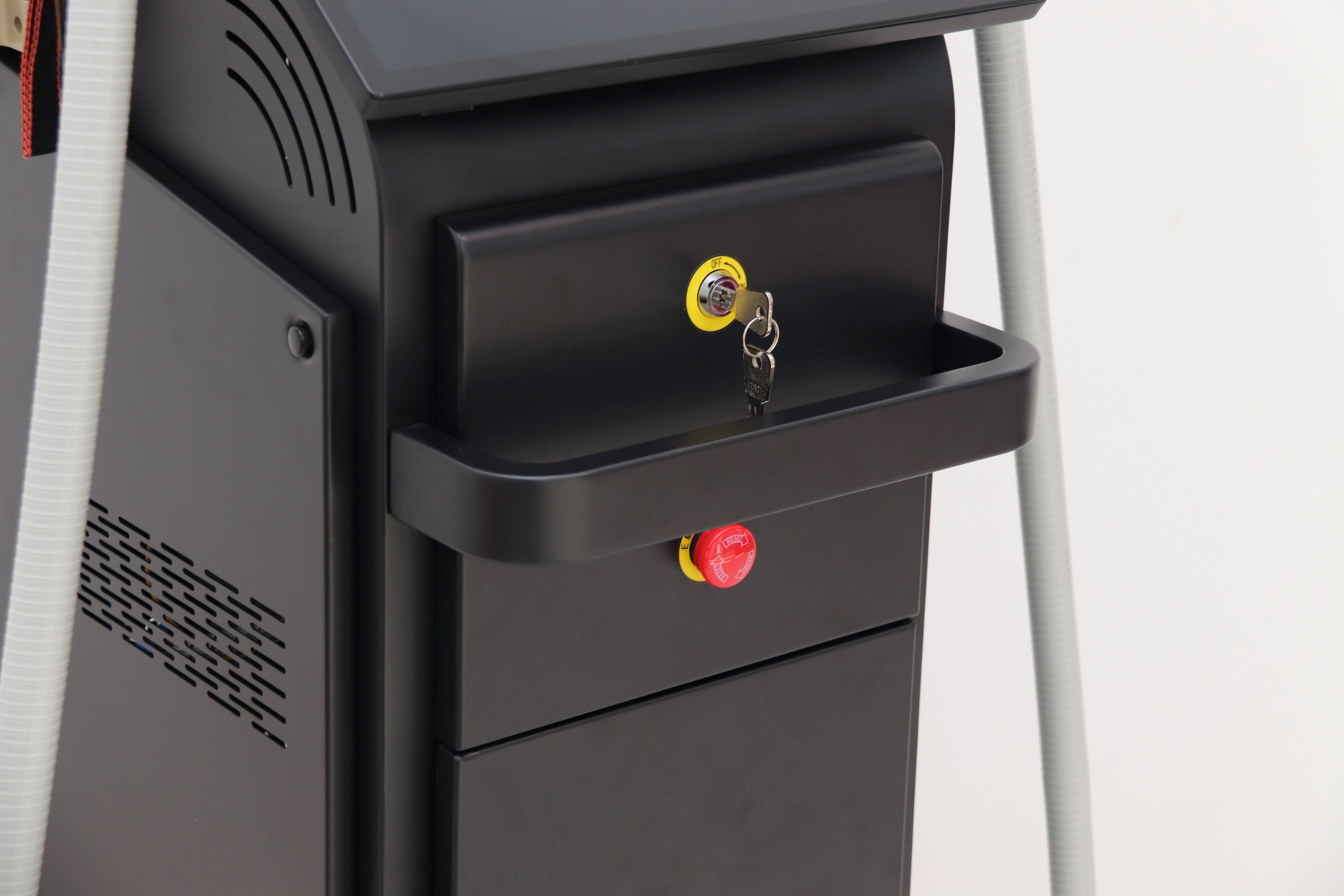 Professional Dual Handpieces Laser Hair Removal Machine