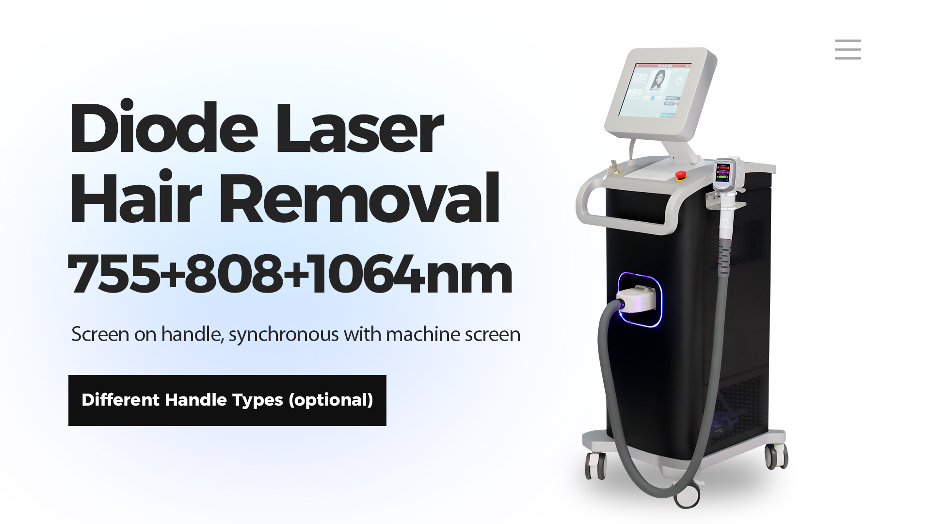 What are the features of the hair removal device?