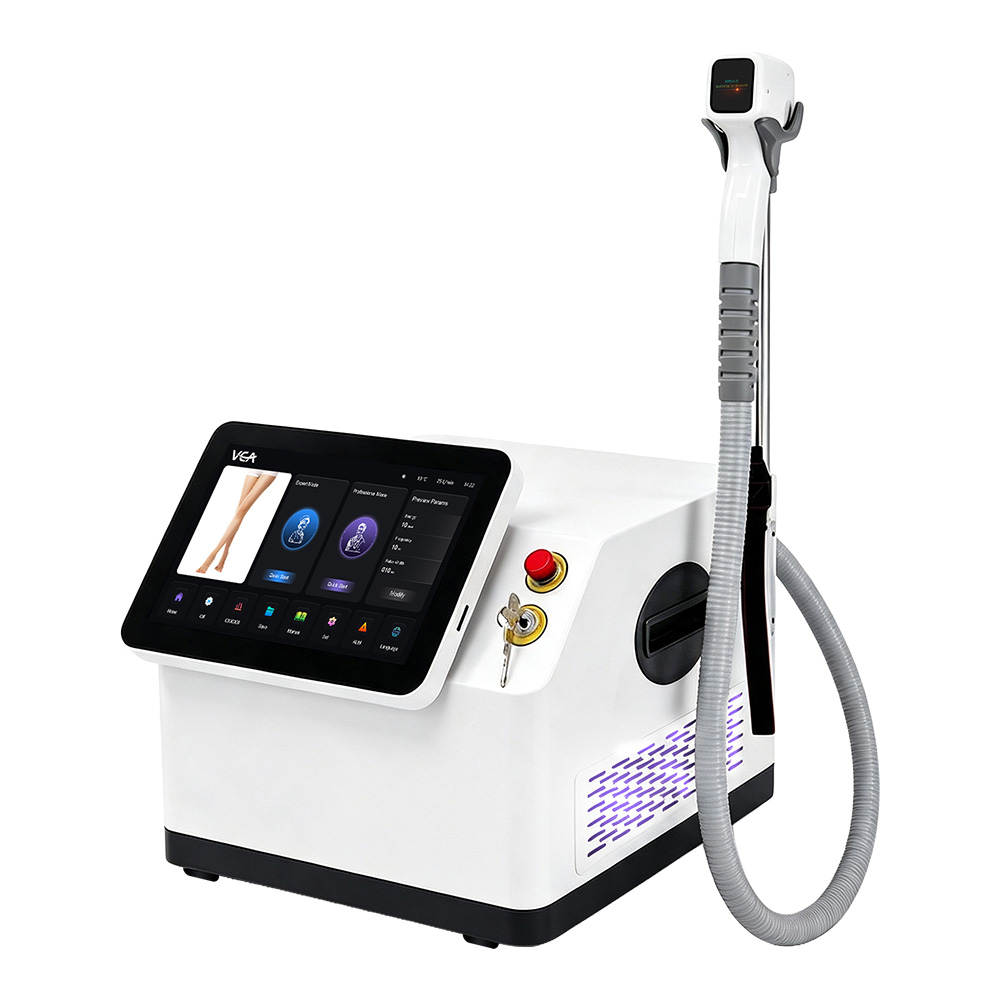 Portable Desktop 808nm Diode Laser Hair Removal Device for Estheticians