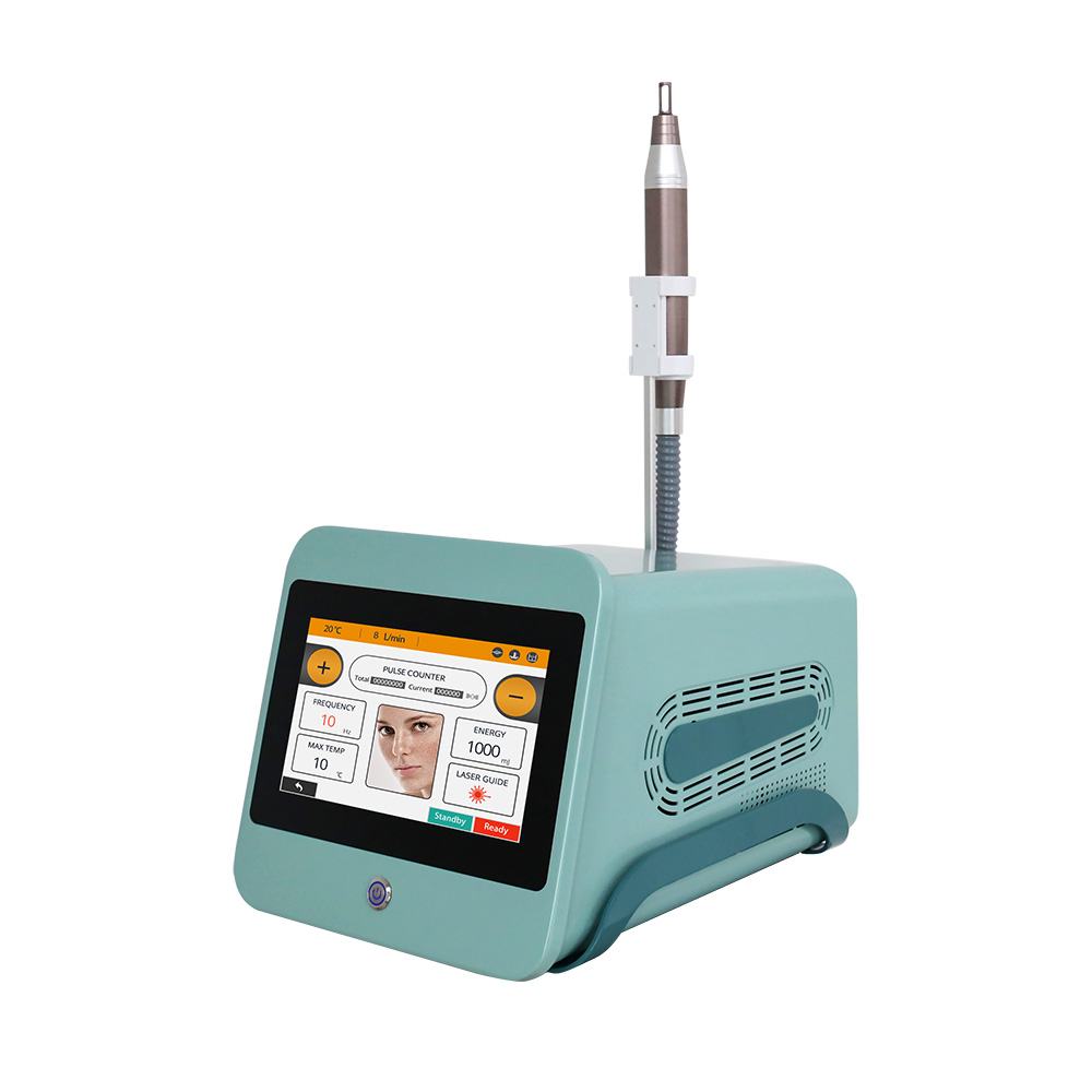 1064 nm 755nm 532nm Picolaser Q Switched Nd Yag Laser Tattoo Removal Laser Machine