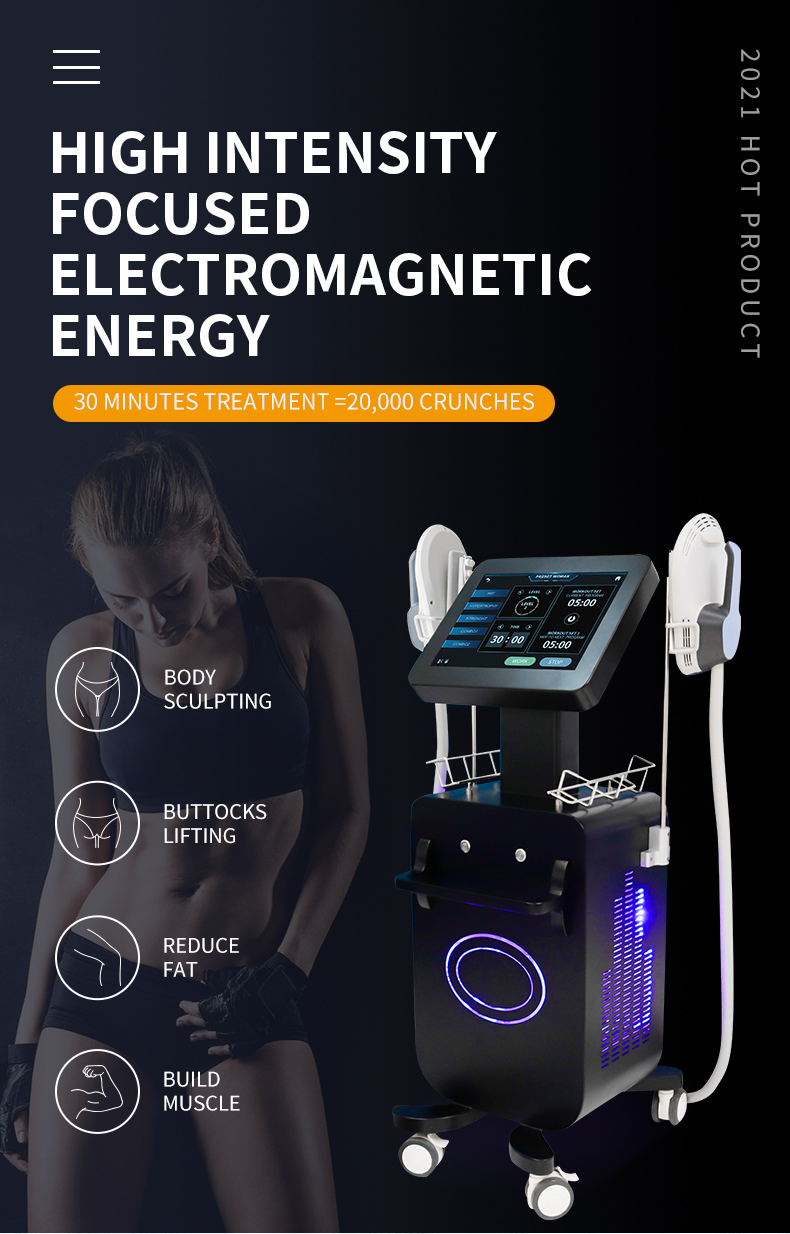Work Simultaneously Loss Weight Muscle Building Ems Machine Emslim ...