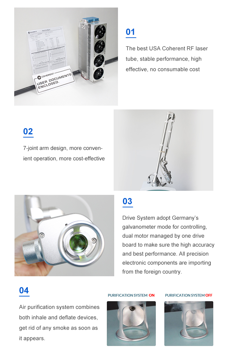 Professional CO2 Fractional Laser Machine