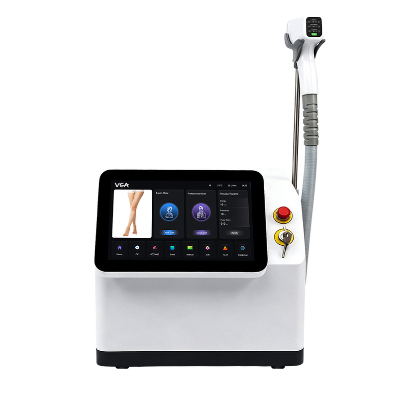 Portable Desktop 808nm Diode Laser Hair Removal Device for Estheticians