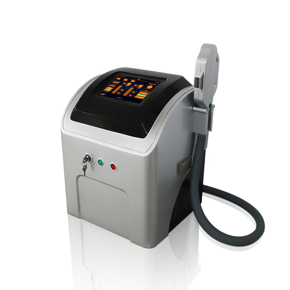 Portable Double Handpiece SHR + Elight/IPL Hair Removal Machine