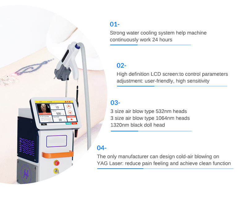Professional Tattoo Removal Machine 