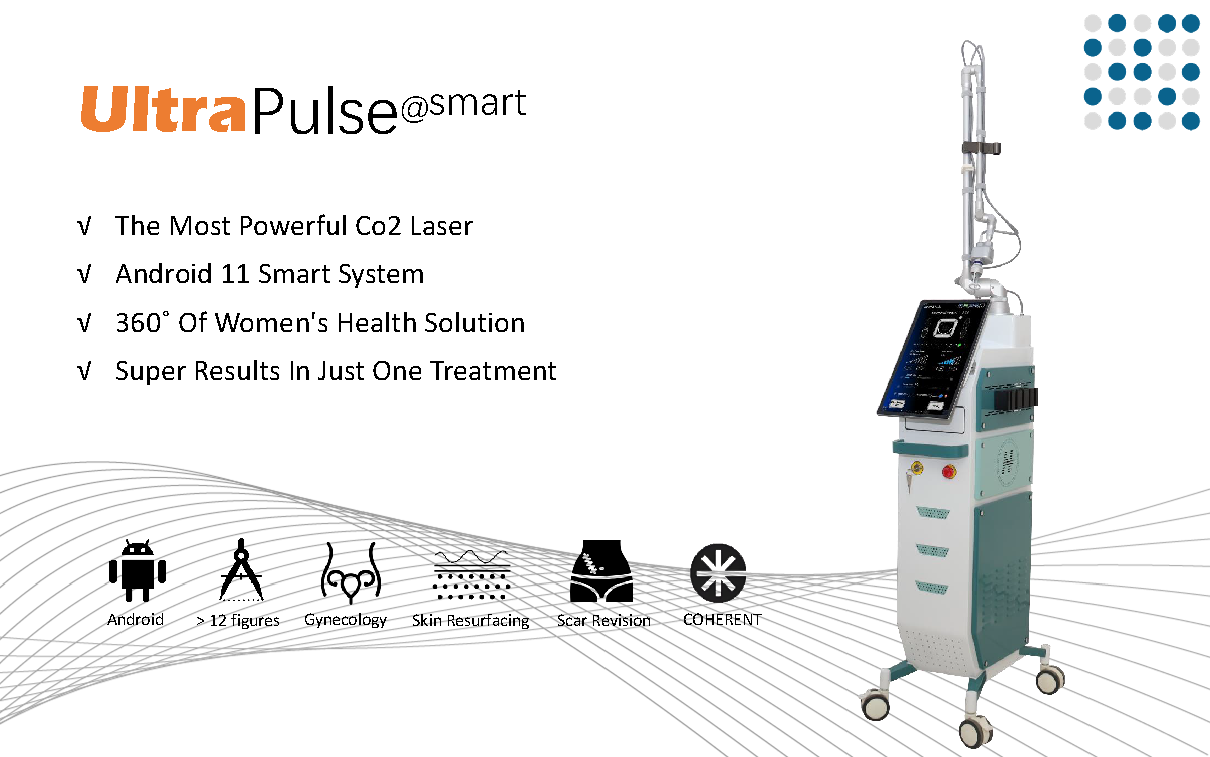 Vertical Fractional Ultrapulse CO2 Laser Machine
